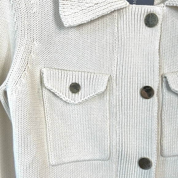 Worth Pearl Snap-Front Collared Cardigan - Picture 4 of 8